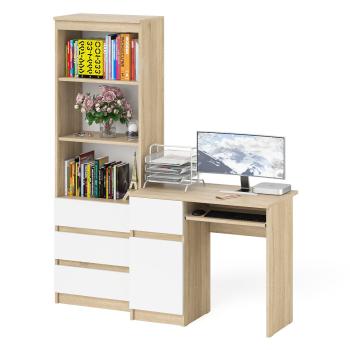 Дуб сонома/белый