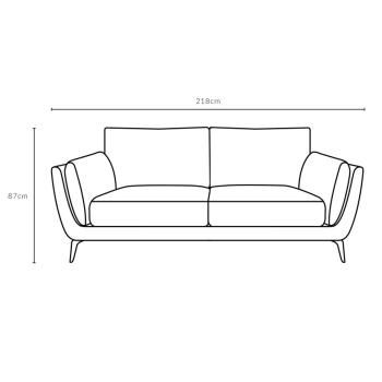 Диван ESF AMSTERDAM 5176 (3-х местный)
