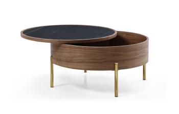 Стол журнальный ESF CT6057CS (D80)