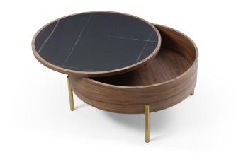 Стол журнальный ESF CT6057CS (D80)