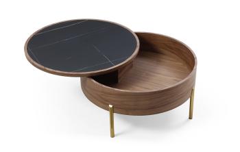 Стол журнальный ESF CT6057CS (D80)