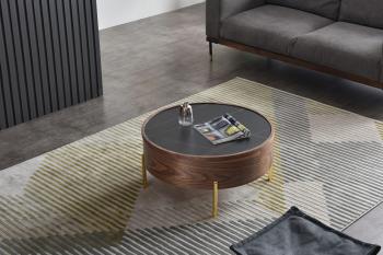 Стол журнальный ESF CT6057CS (D80)