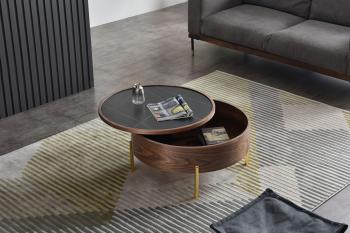 Стол журнальный ESF CT6057CS (D80)