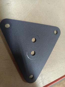 Придиванный стол Калифорния ДЕЙ колор Графит (У)