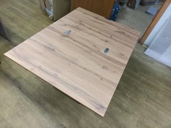 Стол универсальный трансформируемый Калифорния АНДРЭ Loft ЛДСП (У) Дуб вотан/Дуб вотан