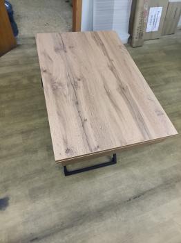 Стол универсальный трансформируемый Калифорния АНДРЭ Loft ЛДСП (У) Дуб вотан/Дуб вотан