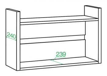 Полка открытая Мэрдэс ПКЛ-О