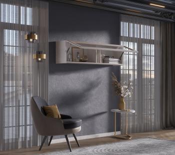 Шкаф навесной БРВ Мебель STYLIUS B169-SFW1W