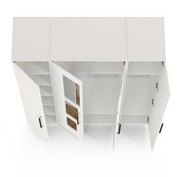 Шкаф для одежды 4-х створчатый Mobi Валенсия 13.329 + 13.207.01 2шт