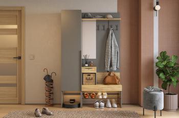 Графит/дуб крафт золотой