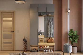 Графит/дуб крафт золотой