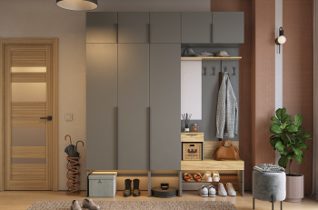 Графит/дуб крафт золотой