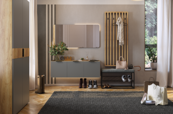 дуб крафт золотой/графит