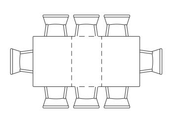 Стеклянный стол Woodville Марвин 160(220)х90х76
