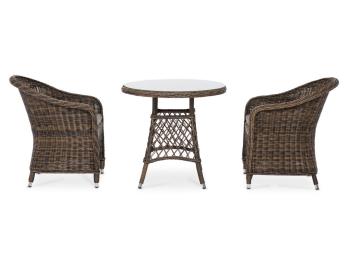 Обеденная группа плетеная 4sis Эспрессо–80 R