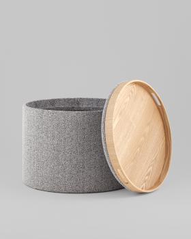 Пуф STOOL GROUP с ящиком Хюгге L