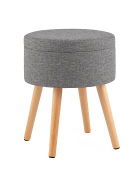 Рогожка серая