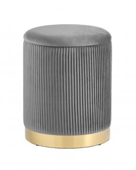 Велюр Серый