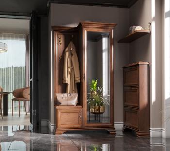 Шкаф с вешалкой БРВ Мебель KENTAKI S320-PPK/110P