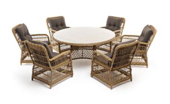 Обеденная группа плетеная 4sis Эспрессо–150 C