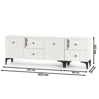 Тумба под ТВ Mobi 13.291 + Тумба Валенсия 16.45