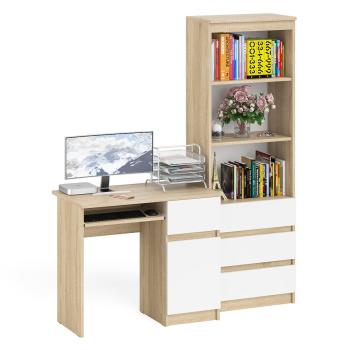 Дуб сонома/белый