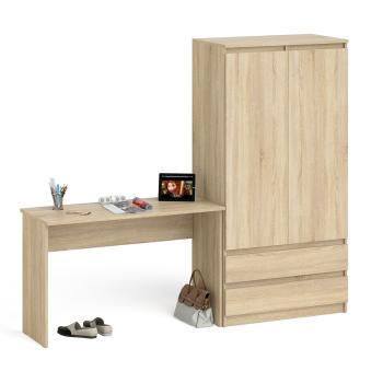 Стол письменный СВК Мори МСП1200.1 + Шкаф МШ900.1