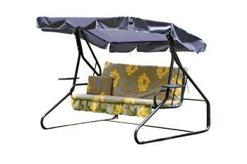 Качели садовые 3-х местные Мебельторг Люкс 2