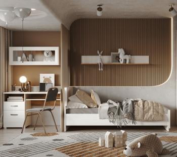 Стол письменный БРВ Мебель MALTA B136-BIU1D1S