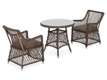 Обеденная группа плетеная 4sis Эспрессо–80 L