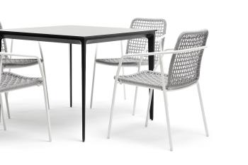 Обеденная группа на 4 персоны Малага со стульями 4sis Тунис