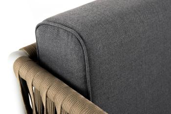 Диван 3-местный плетеный из роупа 4sis Касабланка