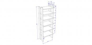 Обувница Мэрдэс СТЕЛ1