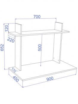 Столик подвесной Мэрдэс СтТ1