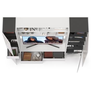 Гостиная Mobi Сидней Комплектация № 41 13.63 + 15.57 2шт + 13.200 + 13.202