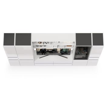 Гостиная Mobi Сидней Комплектация № 36 13.63 + 15.57 2шт + 13.200 + 13.201 + 13.202 2шт