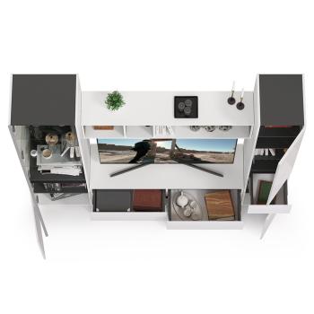 Гостиная Mobi Сидней Комплектация № 23 13.63 + 15.57 + 13.201 + 13.202