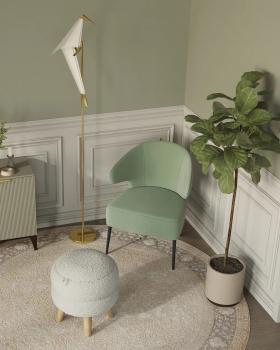 Светодиодный торшер Moderli V3074-1FL origami Birds 1*LED*6W