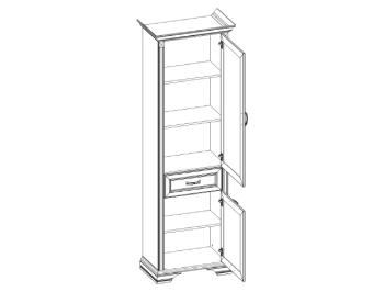 Шкаф Анрэкс MONAKO 2D1S