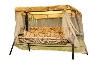 Качели садовые трехместные Ольса Варна тафтинг