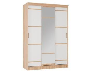 Дуб сонома/Белый