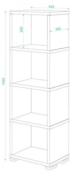 Стеллаж Мэрдэс СБ-15/4