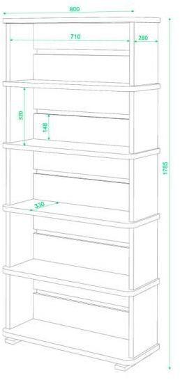 Стеллаж Мэрдэс СБ-25/5