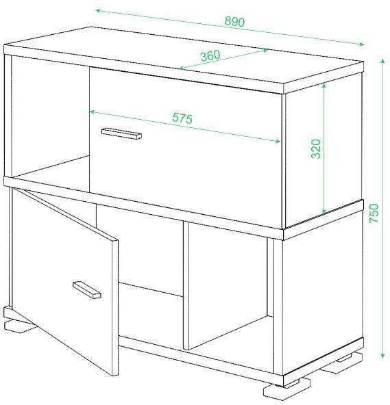 Стеллаж Мэрдэс СБ-30/2