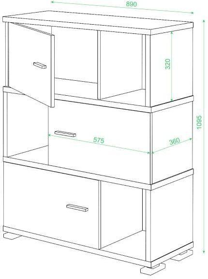 Стеллаж Мэрдэс СБ-30/3