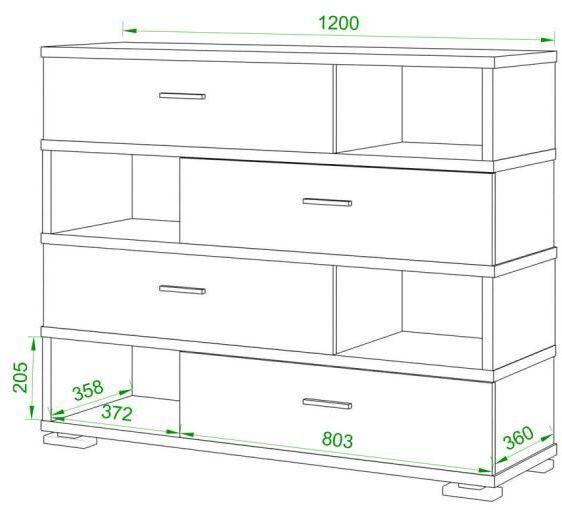 Стеллаж Мэрдэс СБ-40/4