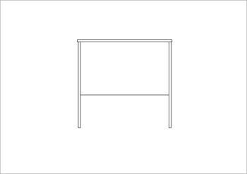 Стол письменный Гуд Лакк Кастор 80х50