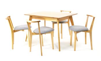 Стол ZiP-mebel Сканди 120 со стульями Франк