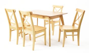 Стол ZiP-mebel Сканди 120 со стульями Ингольф