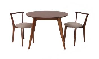 Стол ZiP-mebel Сканди К 90 со стульями Франк